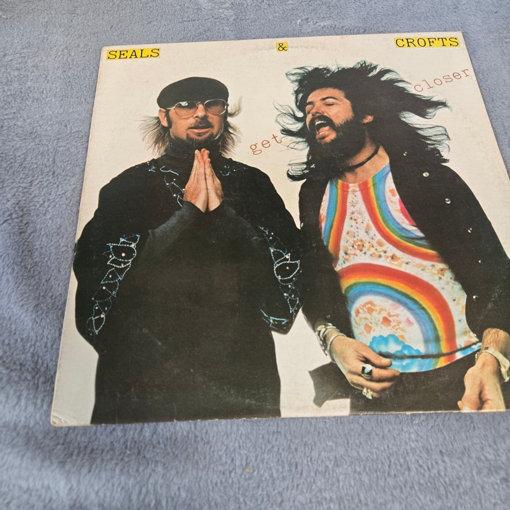 Seals and Crofts Get Closer Vinyl LP 1976 Warner Bros BS 2907 Soft Rock Folk
